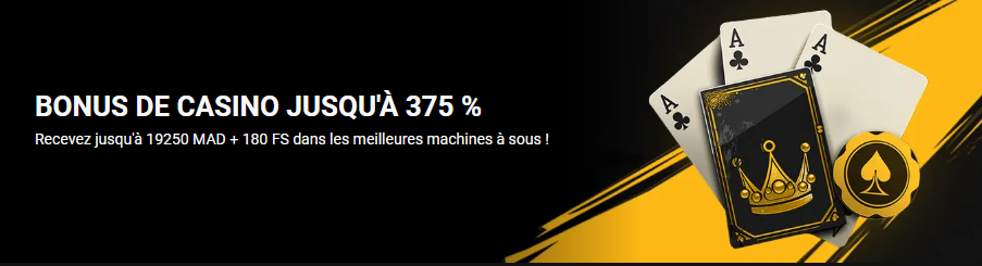 Melbet Casino offre un bonus de bienvenue de 200 % jusqu'à 18 400 MAD aux joueurs marocains.